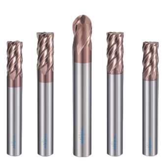 K-TIGER 4F Corner Radius End Mill